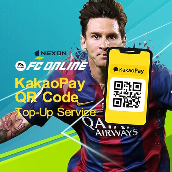FIFA Online Korea KakaoPay QR Code Top-Up Service