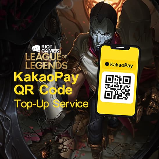 League of Legends Korea KakaoPay QR Code Top-Up Service