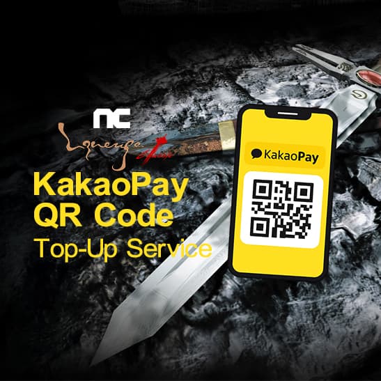 Lineage Classic Korea KakaoPay QR Code Top-Up Service