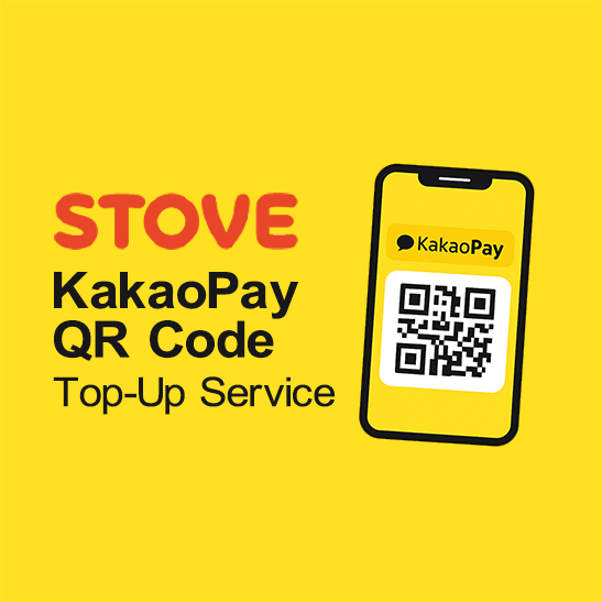 STOVE Korea KakaoPay QR Code Top-Up Service